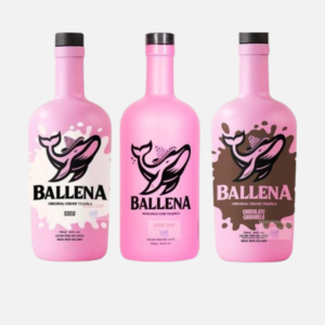 Licor Ballena Morango com Tequila 750ml | Doce Frutado Drink Pronto